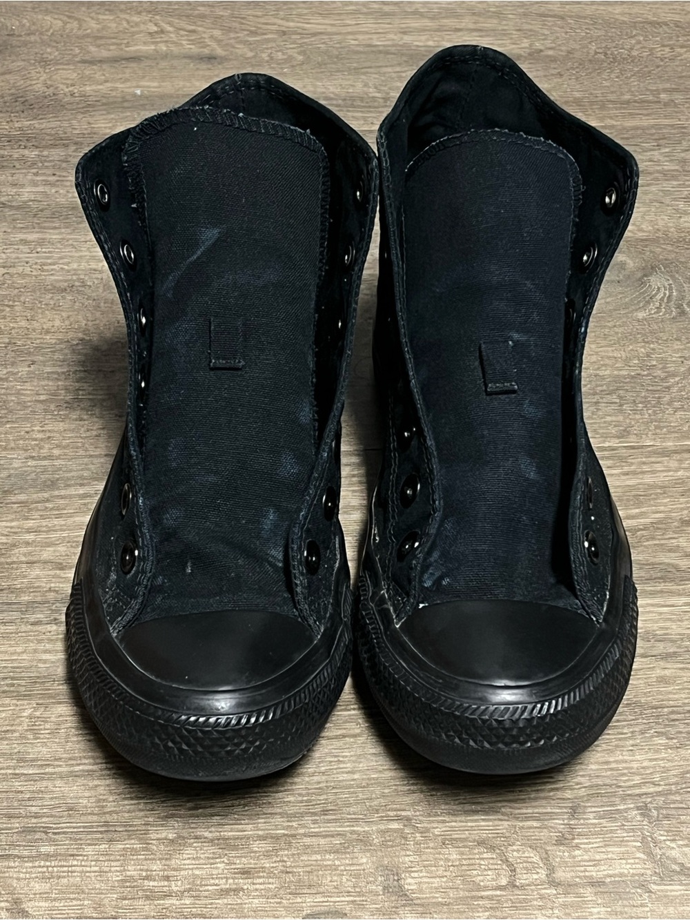 Converse Chuck Taylor All-Star Black Monochrome High Top - Women’s 8/Men’s 6 - Picture 3 of 14
